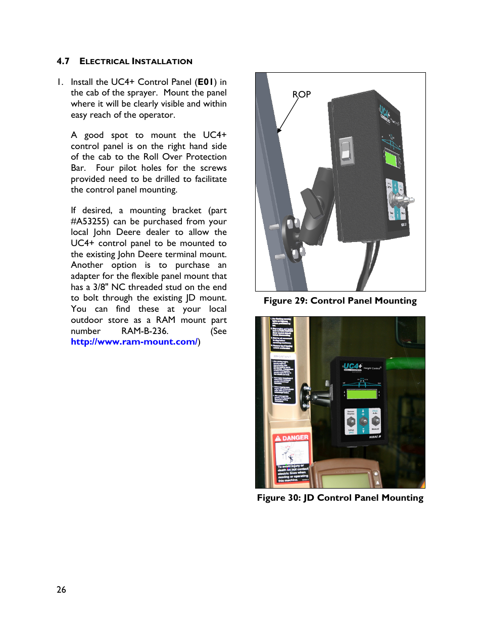 7 electrical installation | NORAC UC4+BC+JD7 User Manual | Page 28 / 44