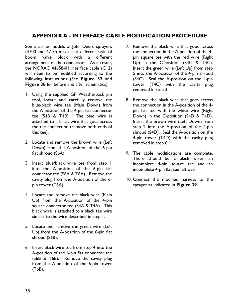 NORAC UC4+BC+JD7 User Manual | Page 40 / 44