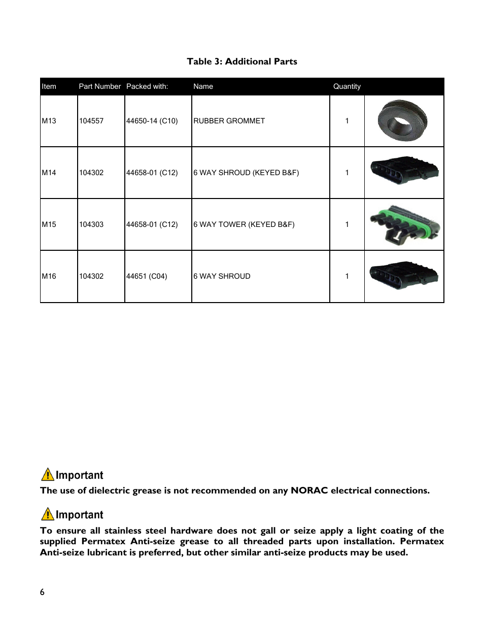 NORAC UC4+BC+JD7 User Manual | Page 8 / 44