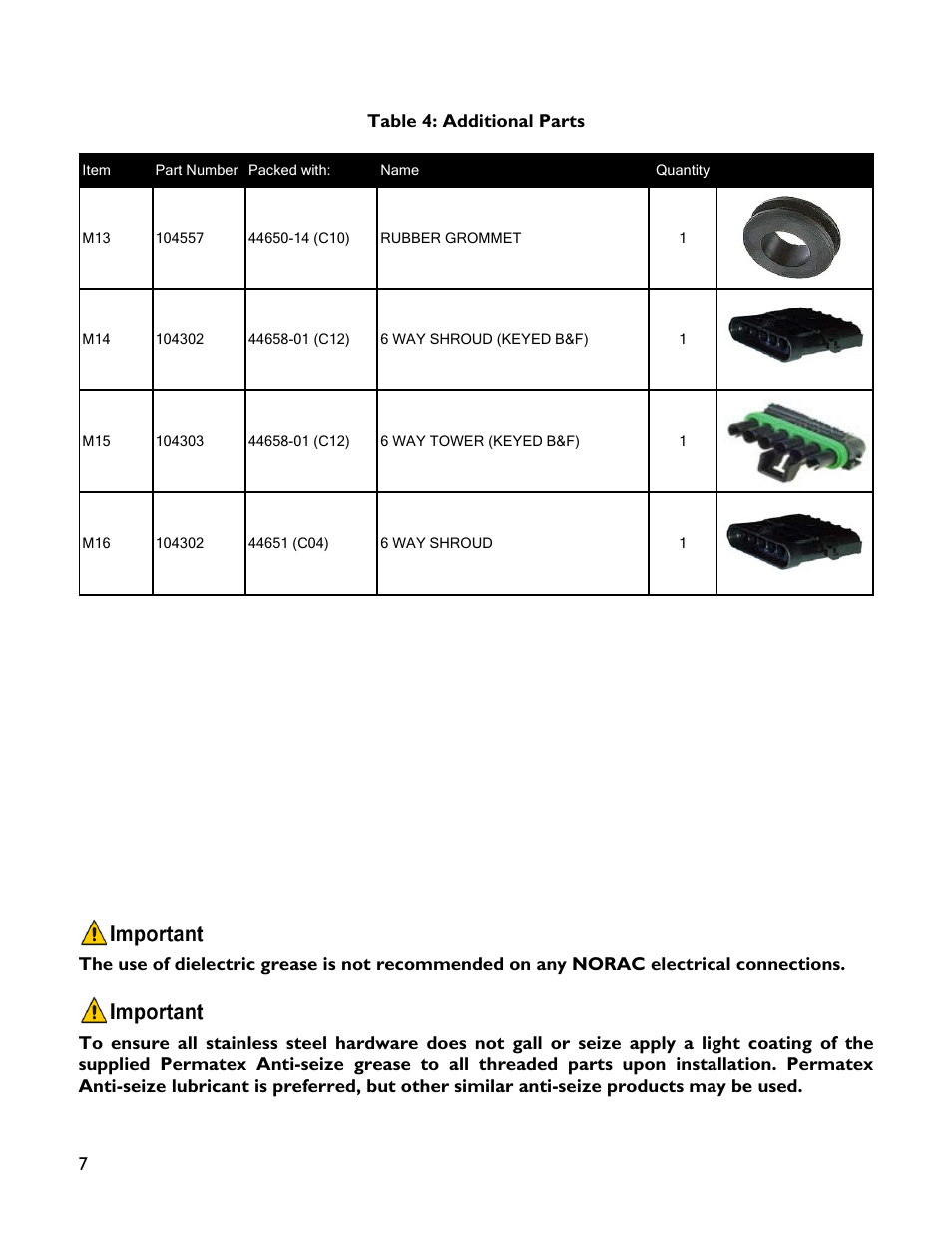 NORAC UC4+BC+JD7A User Manual | Page 10 / 51