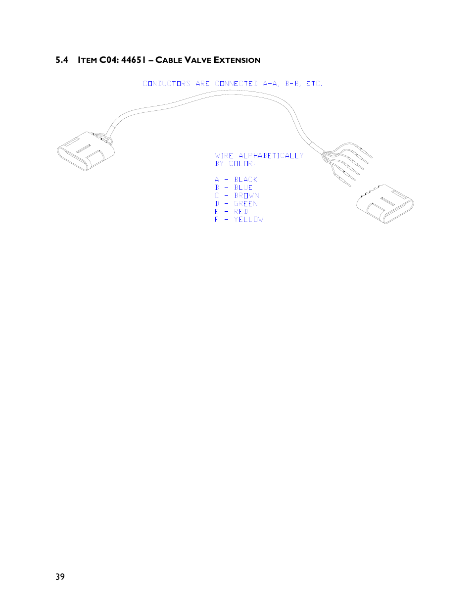 4 item c04: 44651 | NORAC UC4+BC+JD7A User Manual | Page 42 / 51
