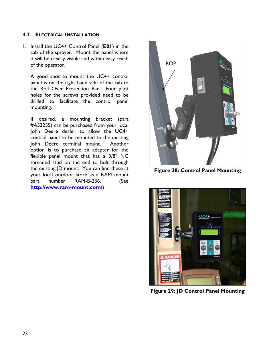 7 electrical installation | NORAC UC4+BC+JD8 User Manual | Page 26 / 38