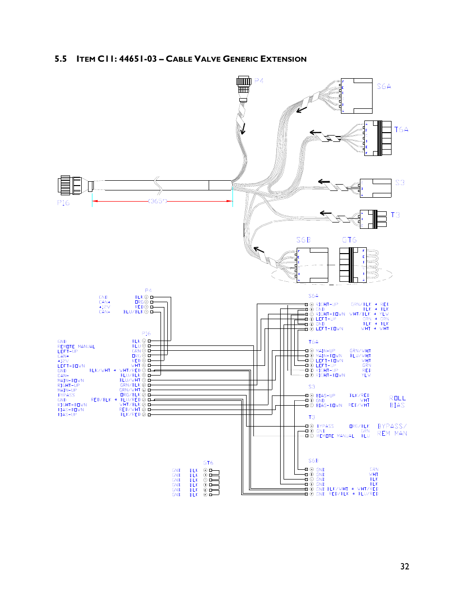 5 item c11: 44651-03 | NORAC UC4+BC+JD8 User Manual | Page 35 / 38