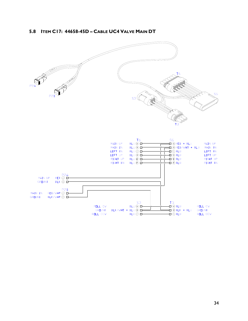 8 item c17: 44658-45d | NORAC UC4+BC+JD8 User Manual | Page 37 / 38