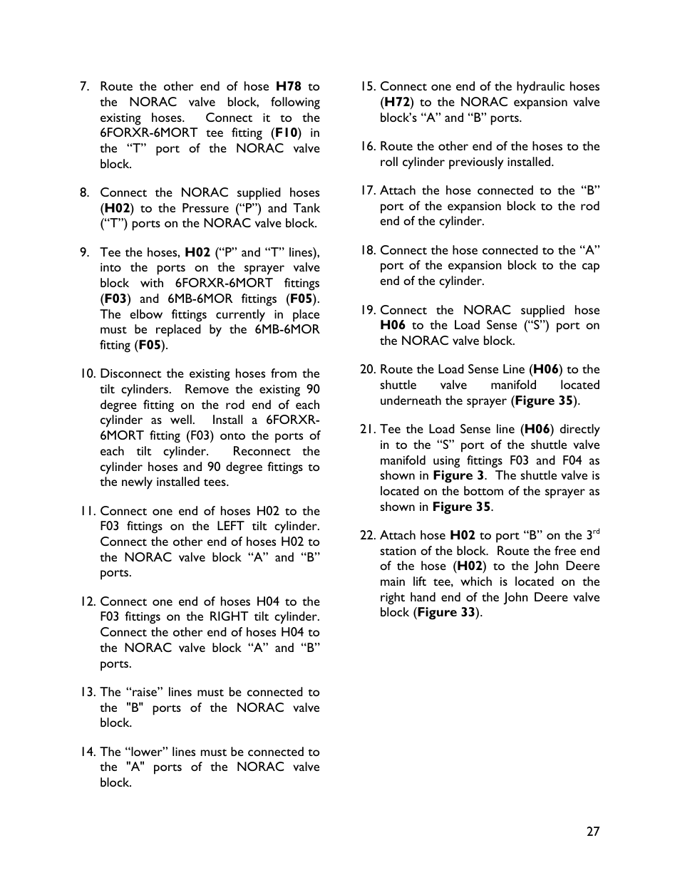 NORAC UC4+BC+JD8A User Manual | Page 31 / 49