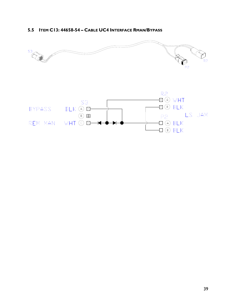 5 item c13: 44658-54 | NORAC UC4+BC+JD8A User Manual | Page 43 / 49