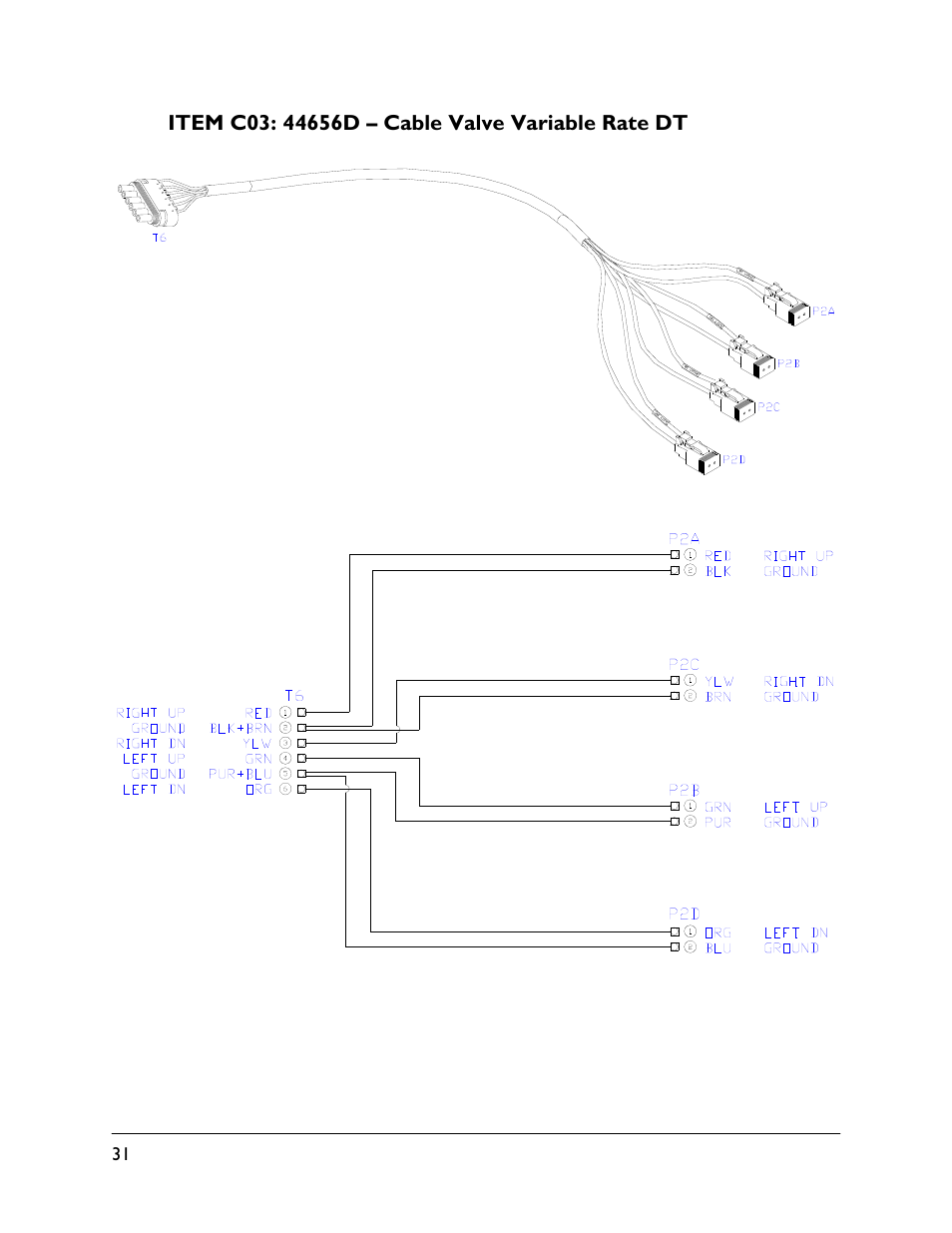 3 item c03: 44656d | NORAC UC4+BC+JD11 User Manual | Page 34 / 39