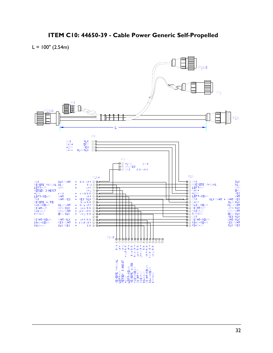 4 item c10: 44650-39 | NORAC UC4+BC+JD11 User Manual | Page 35 / 39