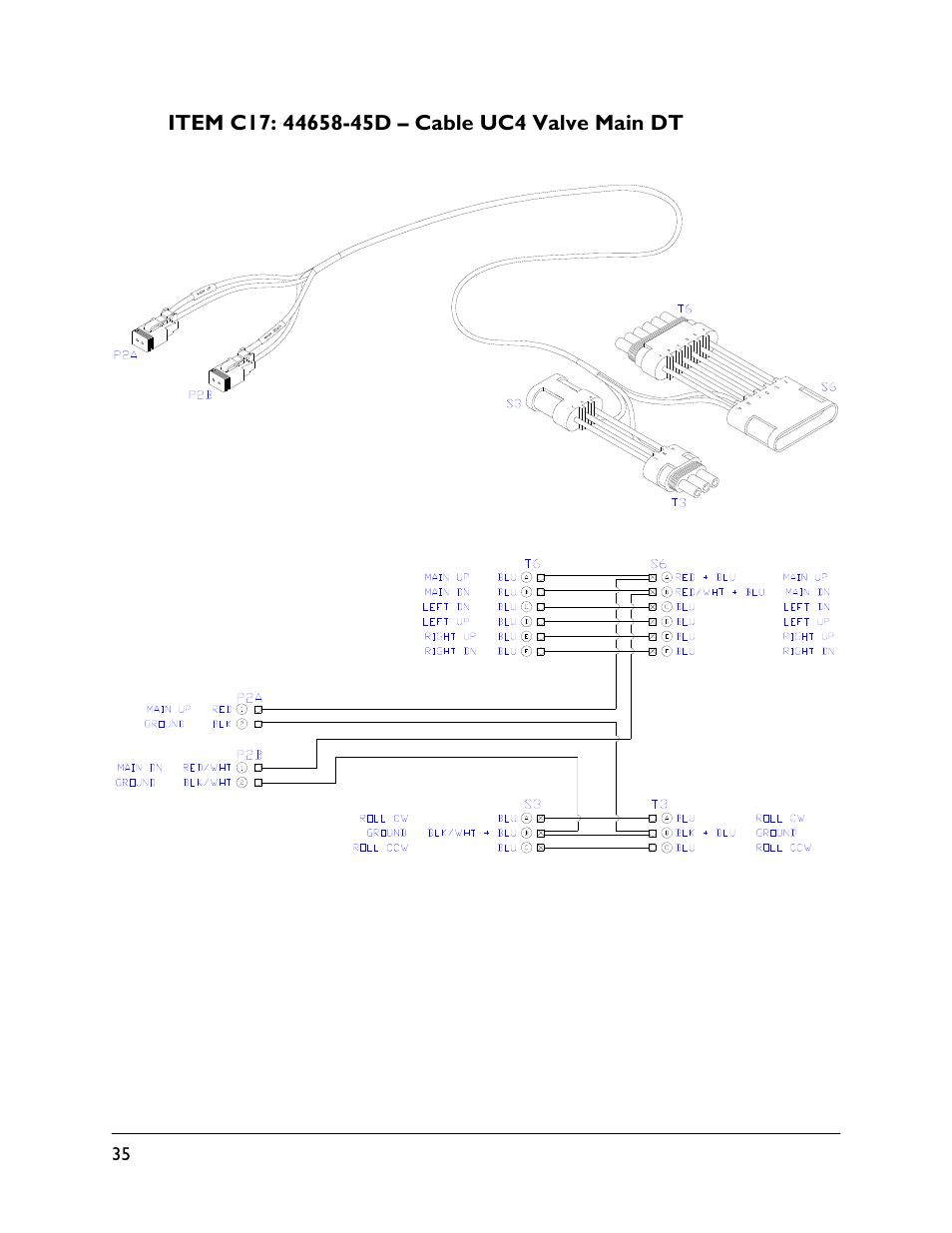 7 item c17: 44658-45d | NORAC UC4+BC+JD11 User Manual | Page 38 / 39