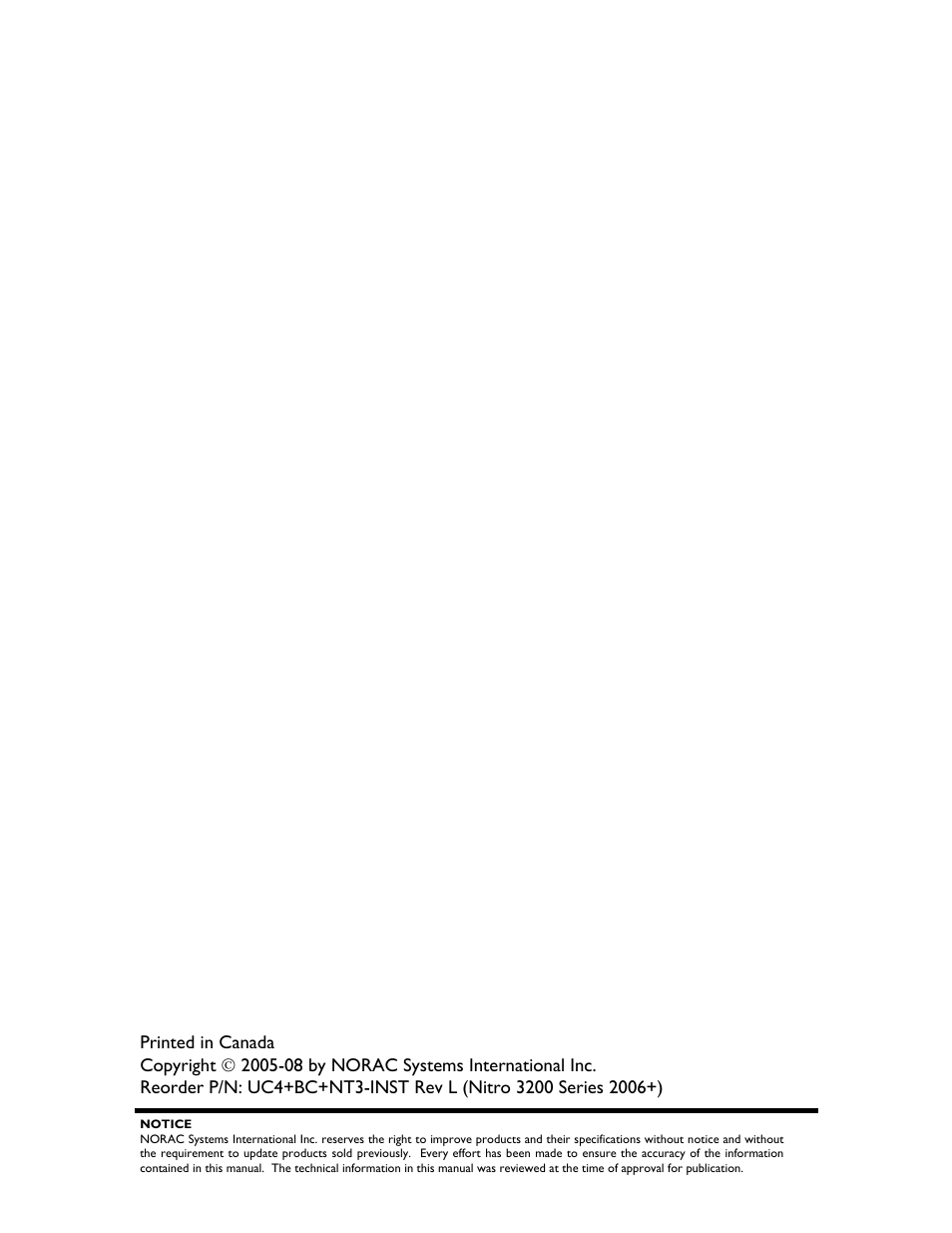 NORAC UC4+BC+NT3 User Manual | Page 2 / 36