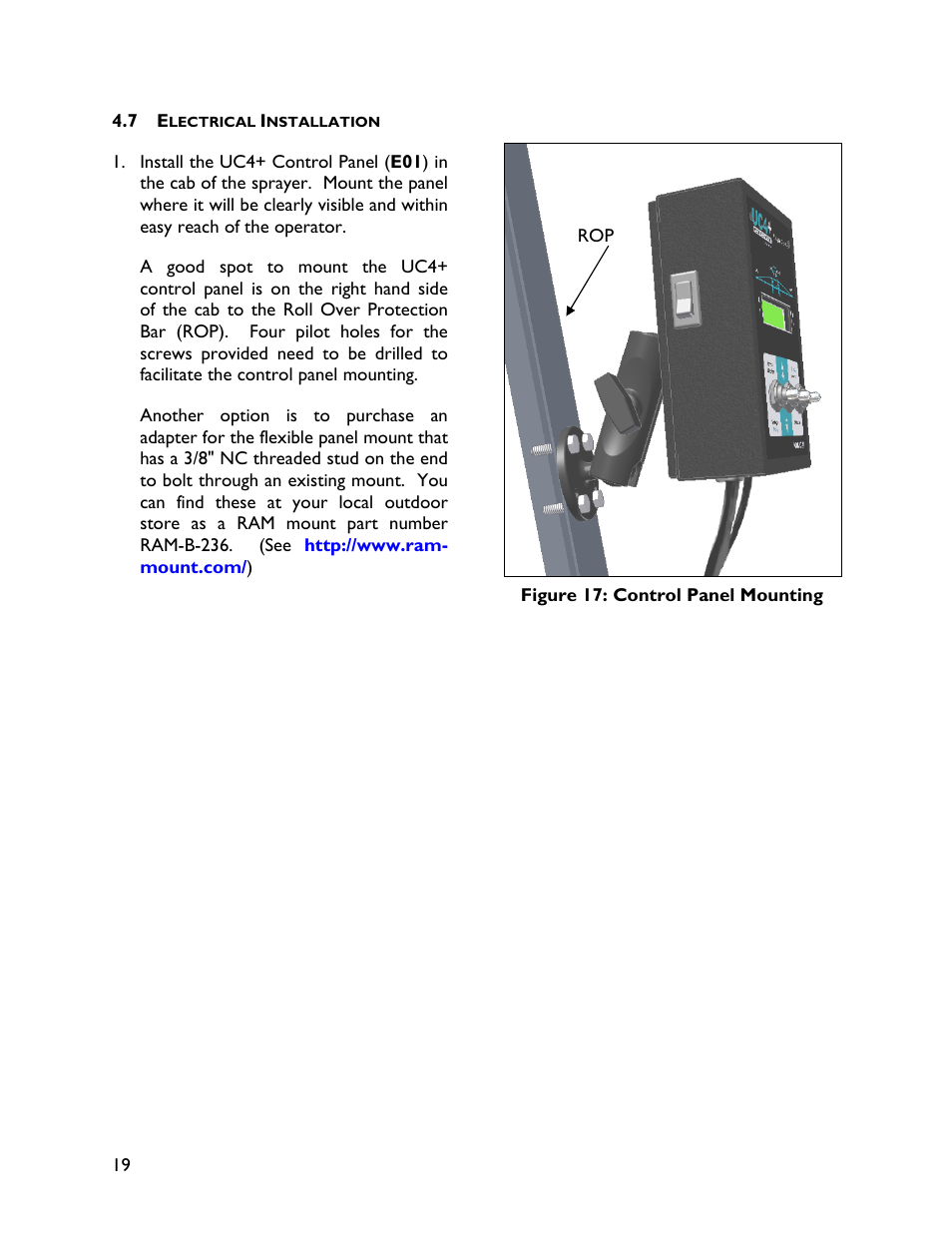 7 electrical installation | NORAC UC4+BC+NT3 User Manual | Page 22 / 36