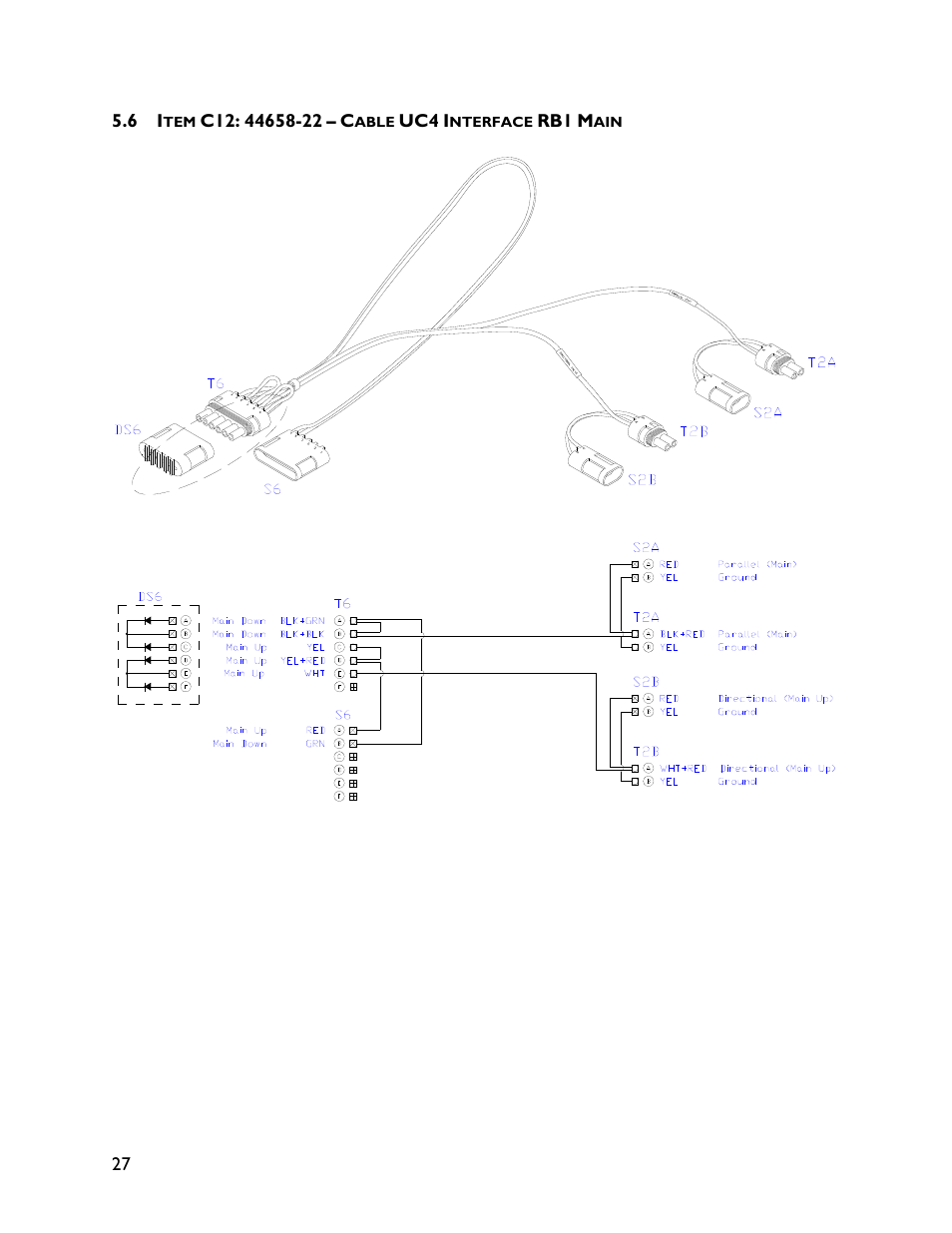 6 item c12: 44658-22 | NORAC UC4+BC+RB1 User Manual | Page 30 / 32
