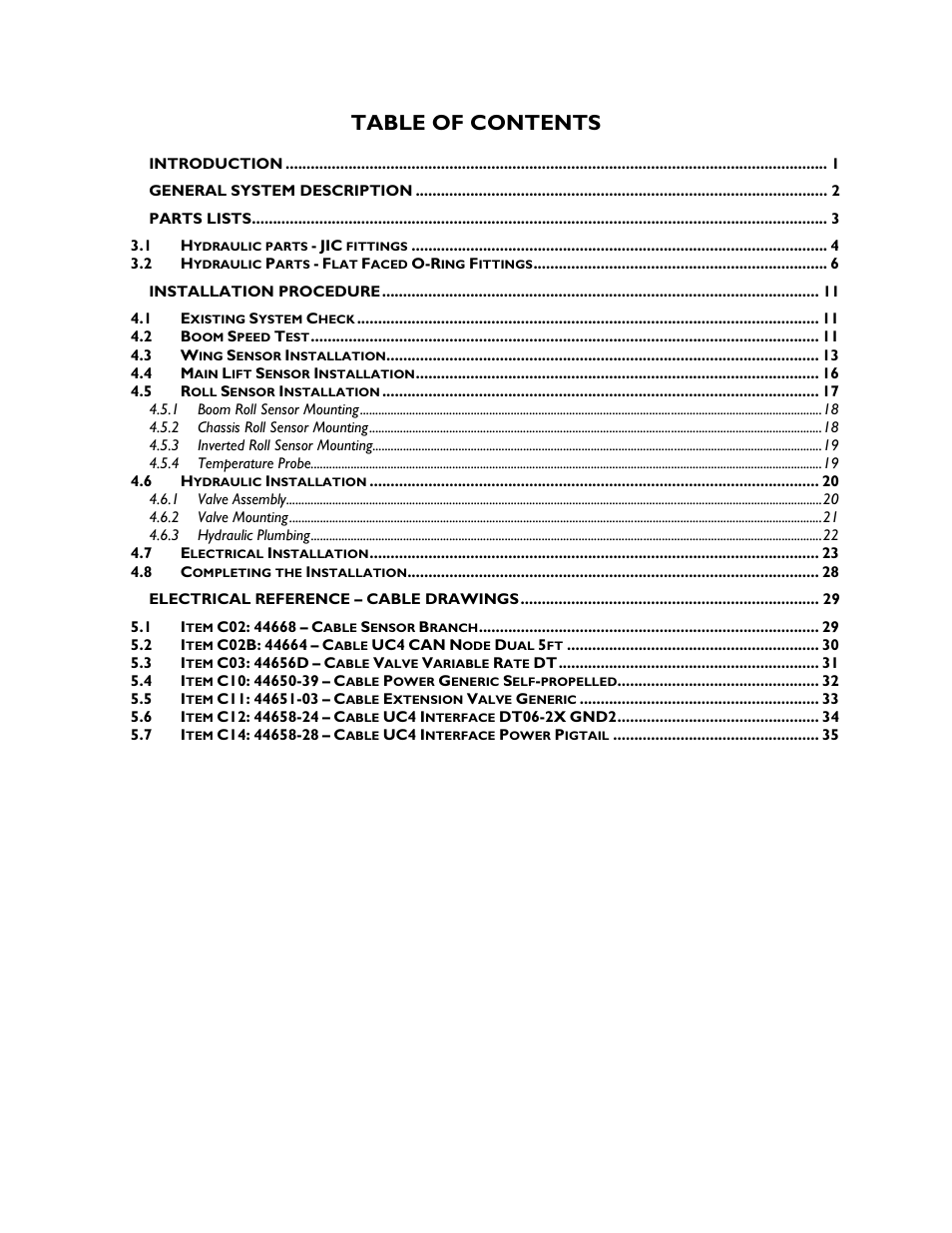NORAC UC4+BC+RG6 User Manual | Page 3 / 39