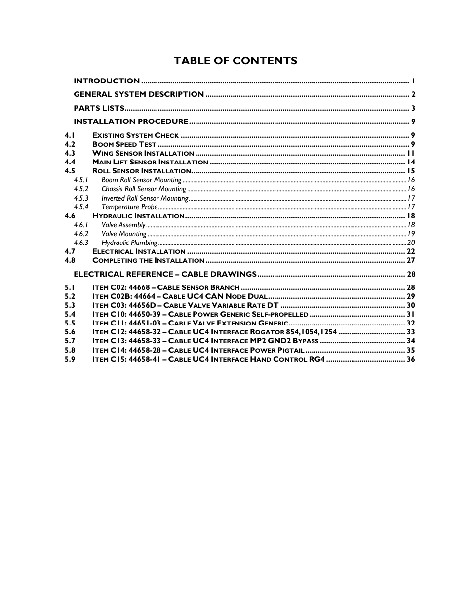 NORAC UC4+BC+RG4 User Manual | Page 3 / 40