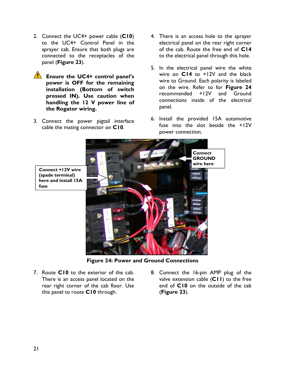 NORAC UC4+BC+RG7 User Manual | Page 24 / 35