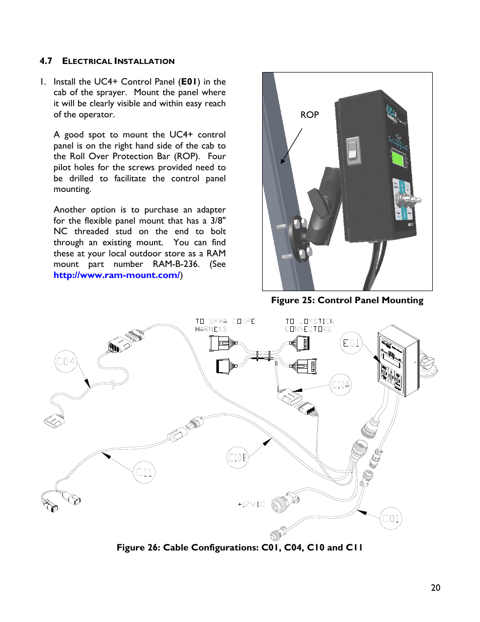 7 electrical installation | NORAC UC4+BC+SC1 User Manual | Page 23 / 35