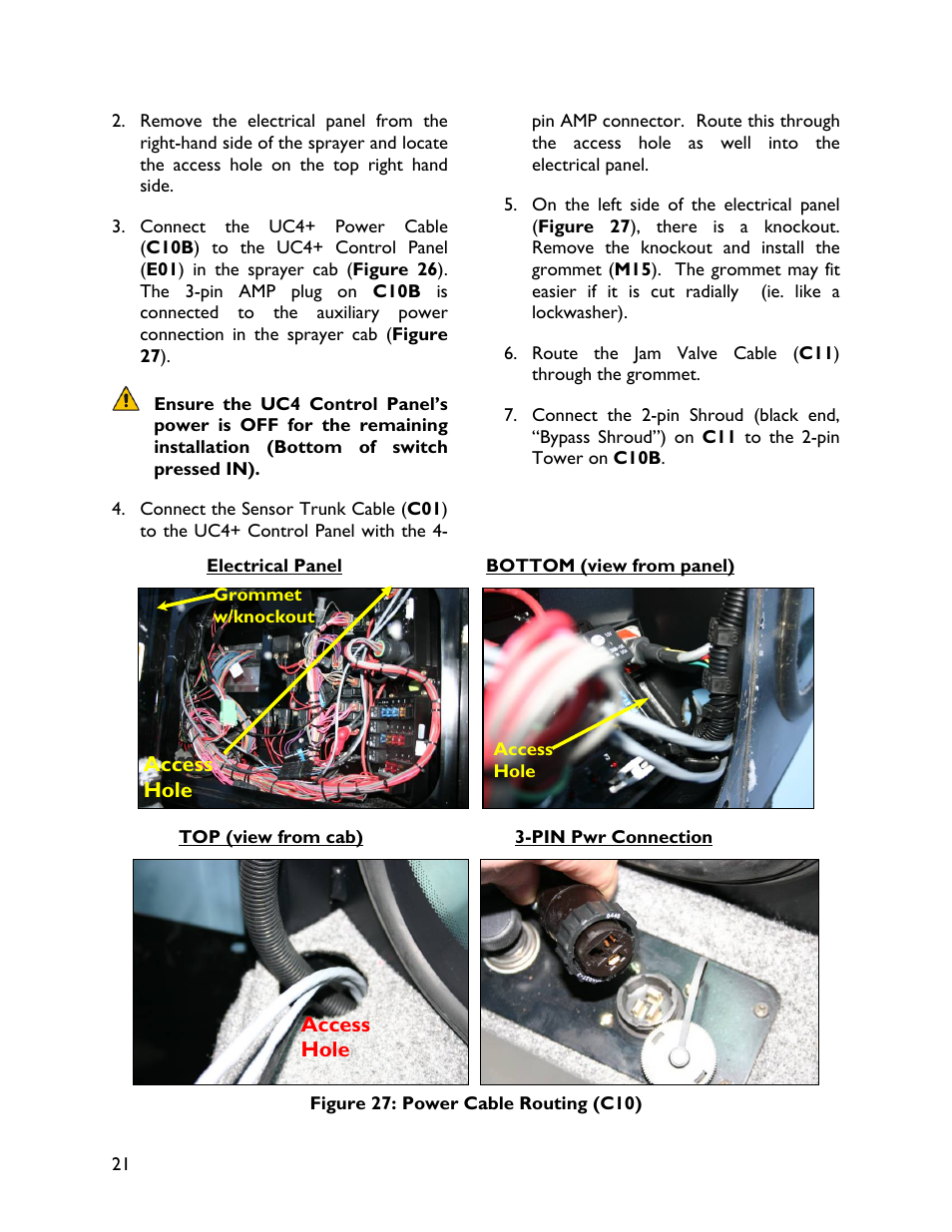 NORAC UC4+BC+SC1 User Manual | Page 24 / 35