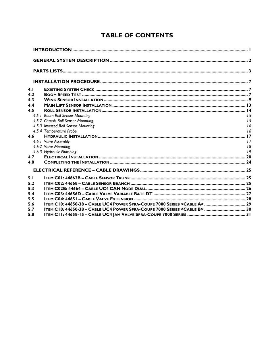 NORAC UC4+BC+SC1 User Manual | Page 3 / 35
