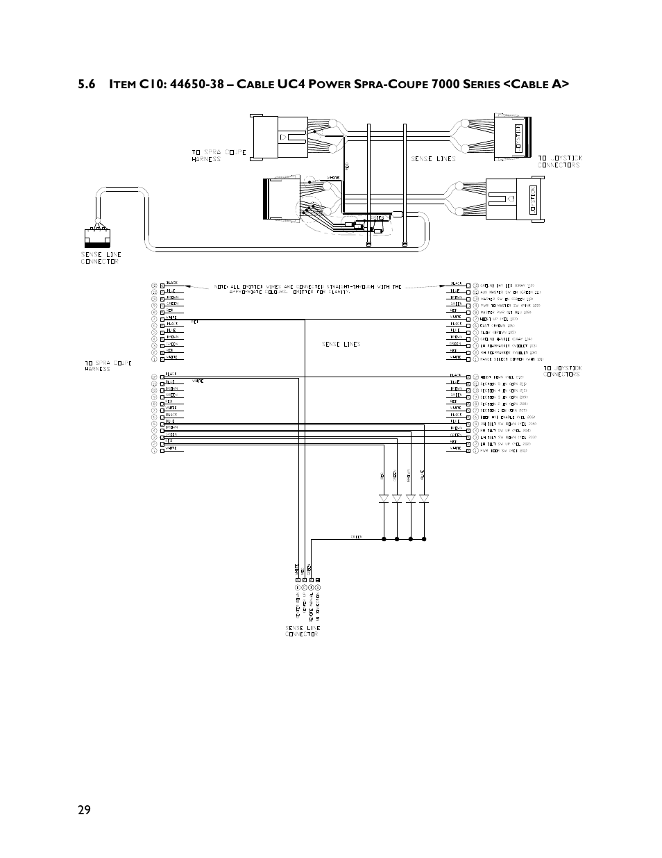 6 item c10: 44650-38 | NORAC UC4+BC+SC1 User Manual | Page 32 / 35