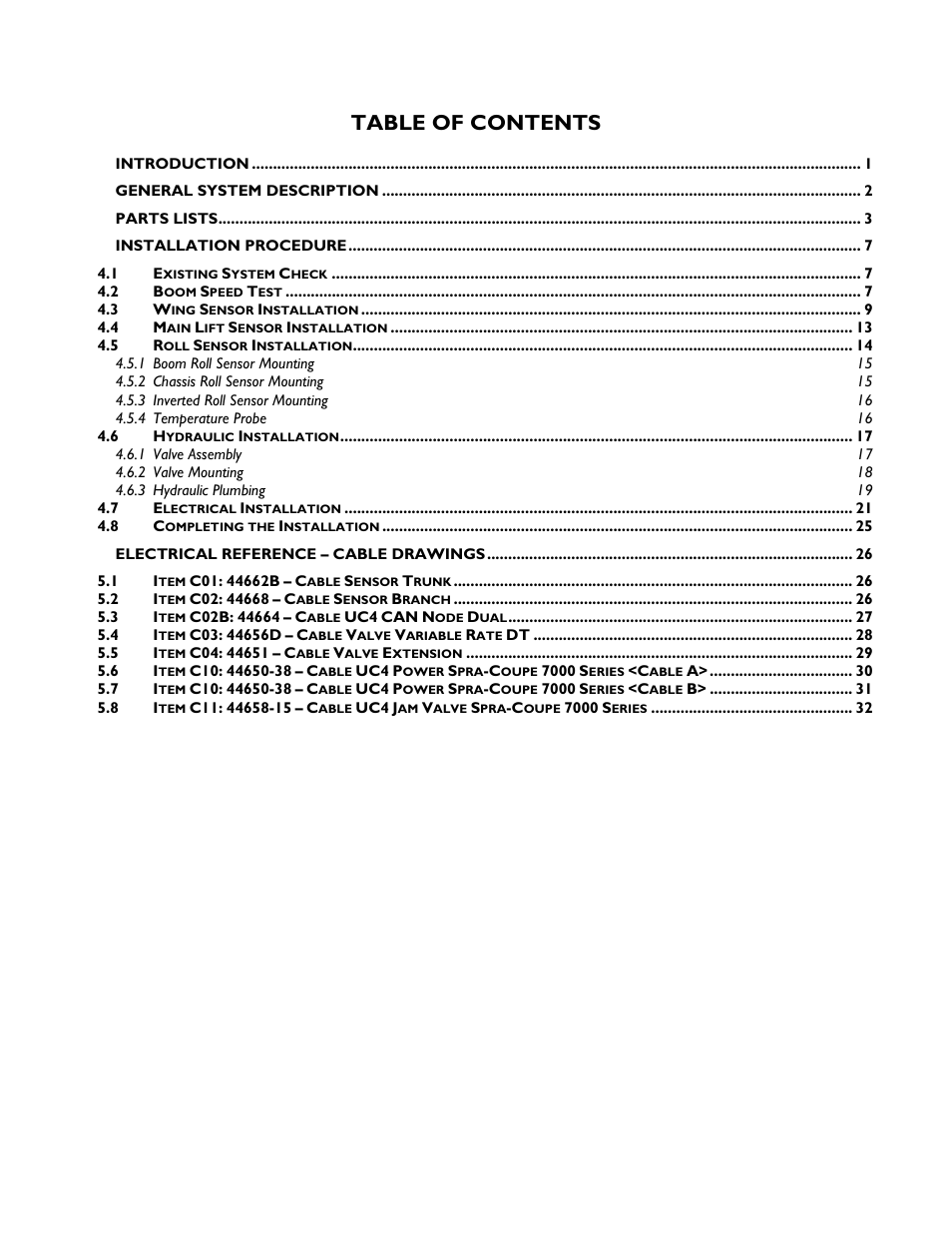 NORAC UC4+BC+SC2 User Manual | Page 3 / 36