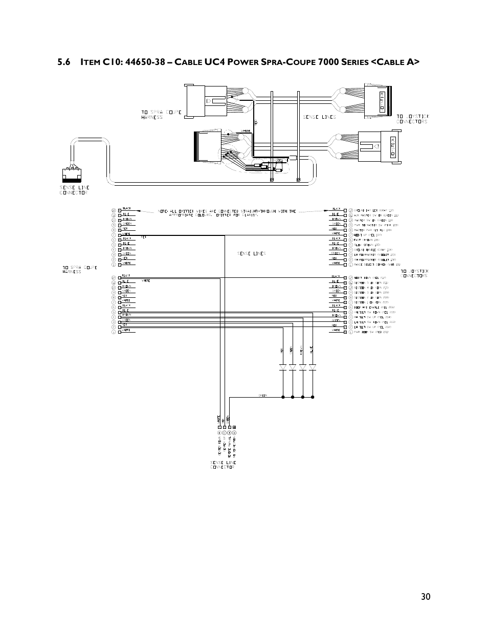 6 item c10: 44650-38 | NORAC UC4+BC+SC2 User Manual | Page 33 / 36