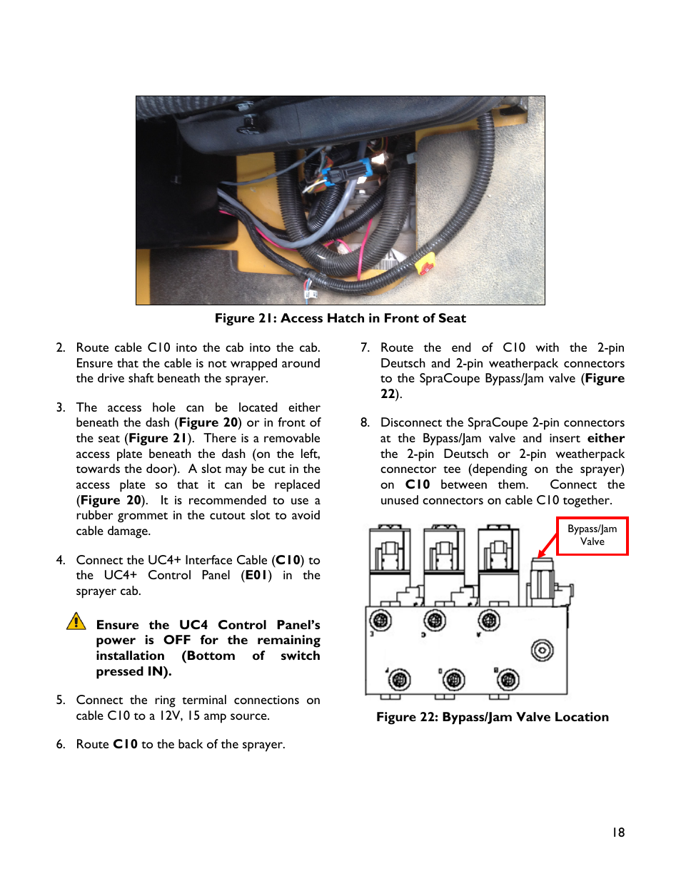 NORAC UC4+BC+SC4 User Manual | Page 21 / 27