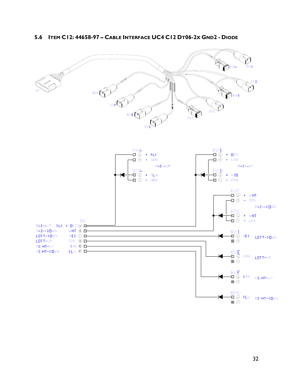 6 item c12: 44658-97 | NORAC UC4+BC+TA1 User Manual | Page 35 / 37