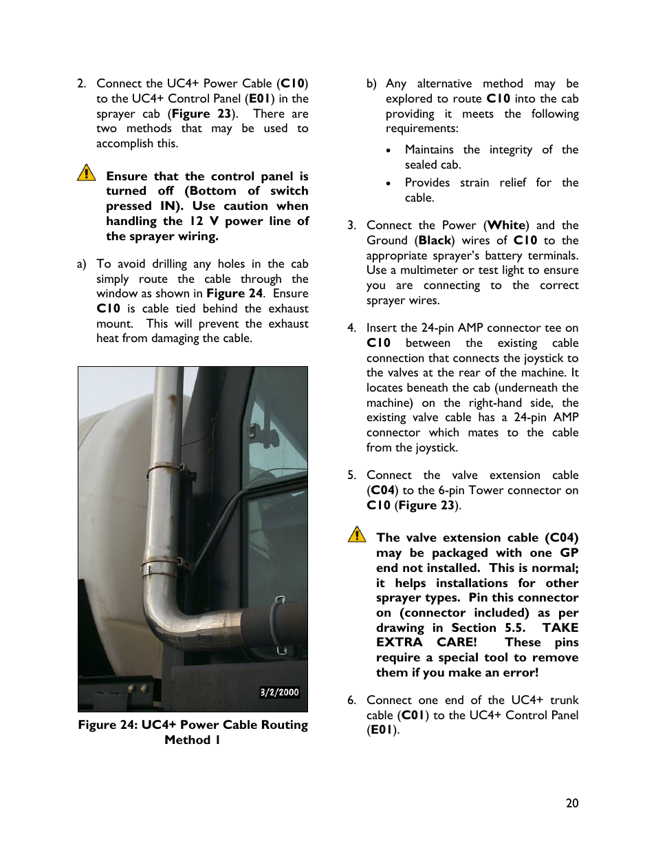 NORAC UC4+BC+WR1 User Manual | Page 23 / 32