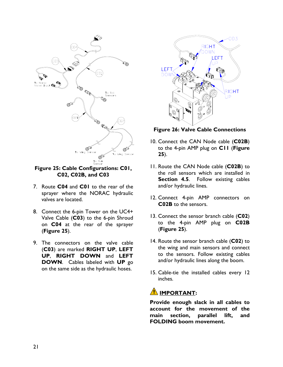 NORAC UC4+BC+WR1 User Manual | Page 24 / 32
