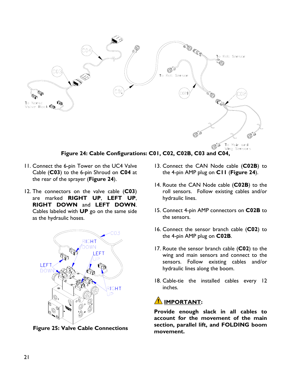 NORAC UC4+BC+WR2 User Manual | Page 24 / 31