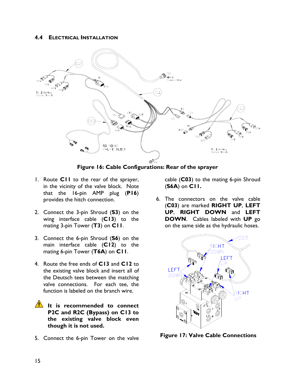 4 electrical installation | NORAC UC4+BC+FT1 User Manual | Page 18 / 30