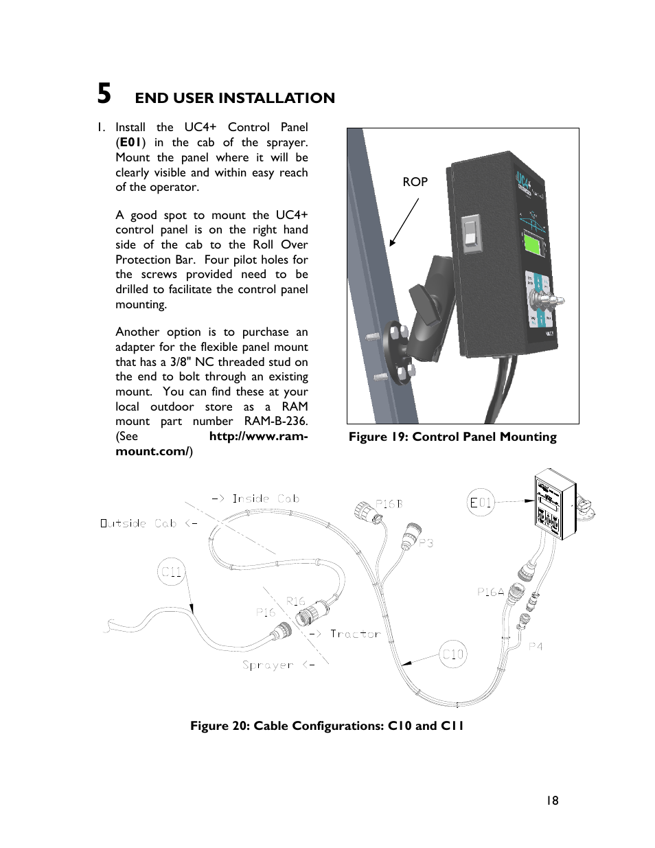 5 end user installation | NORAC UC4+BC+FT1 User Manual | Page 21 / 30