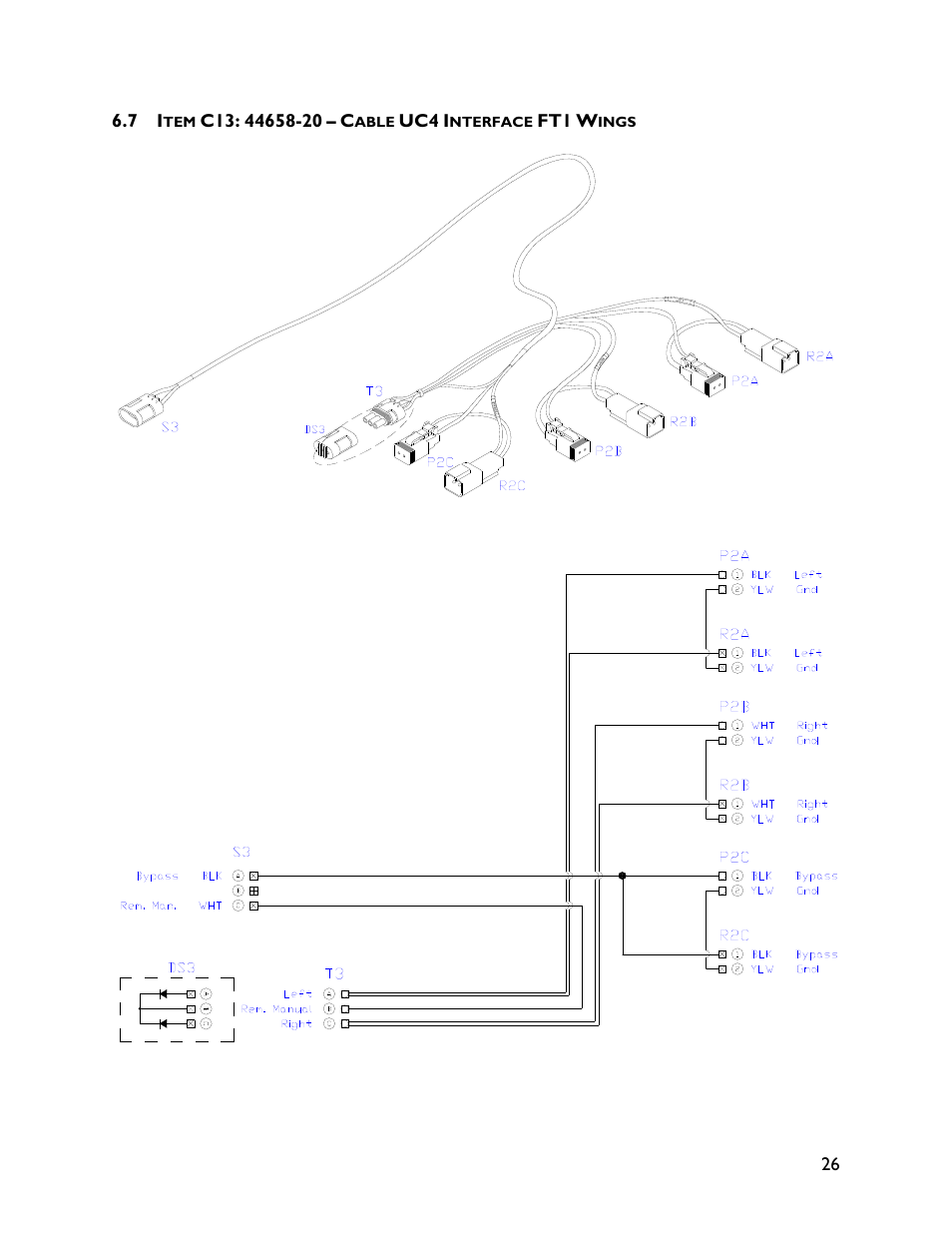 7 item c13: 44658-20 | NORAC UC4+BC+FT1 User Manual | Page 29 / 30