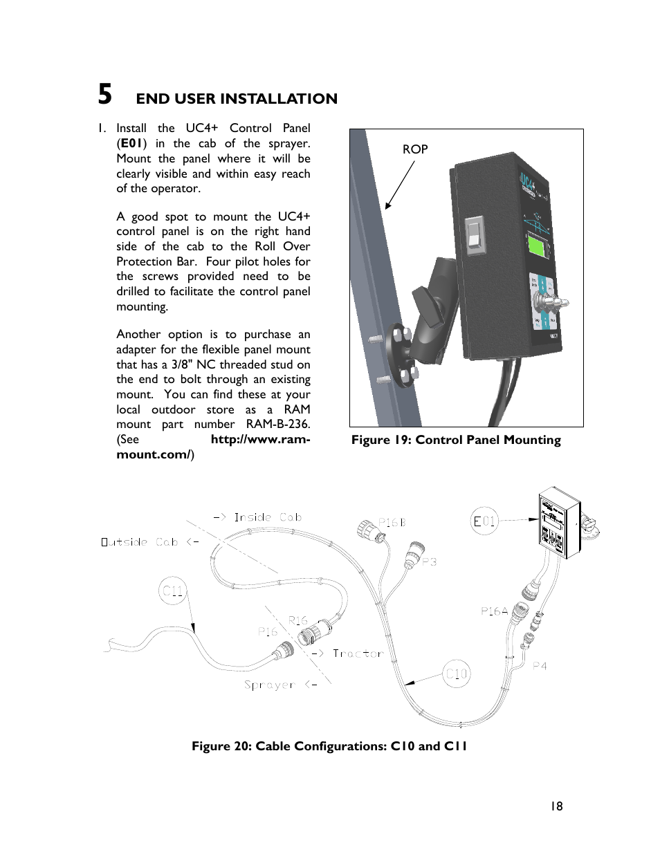 5 end user installation | NORAC UC4+BC+FT2 User Manual | Page 21 / 28