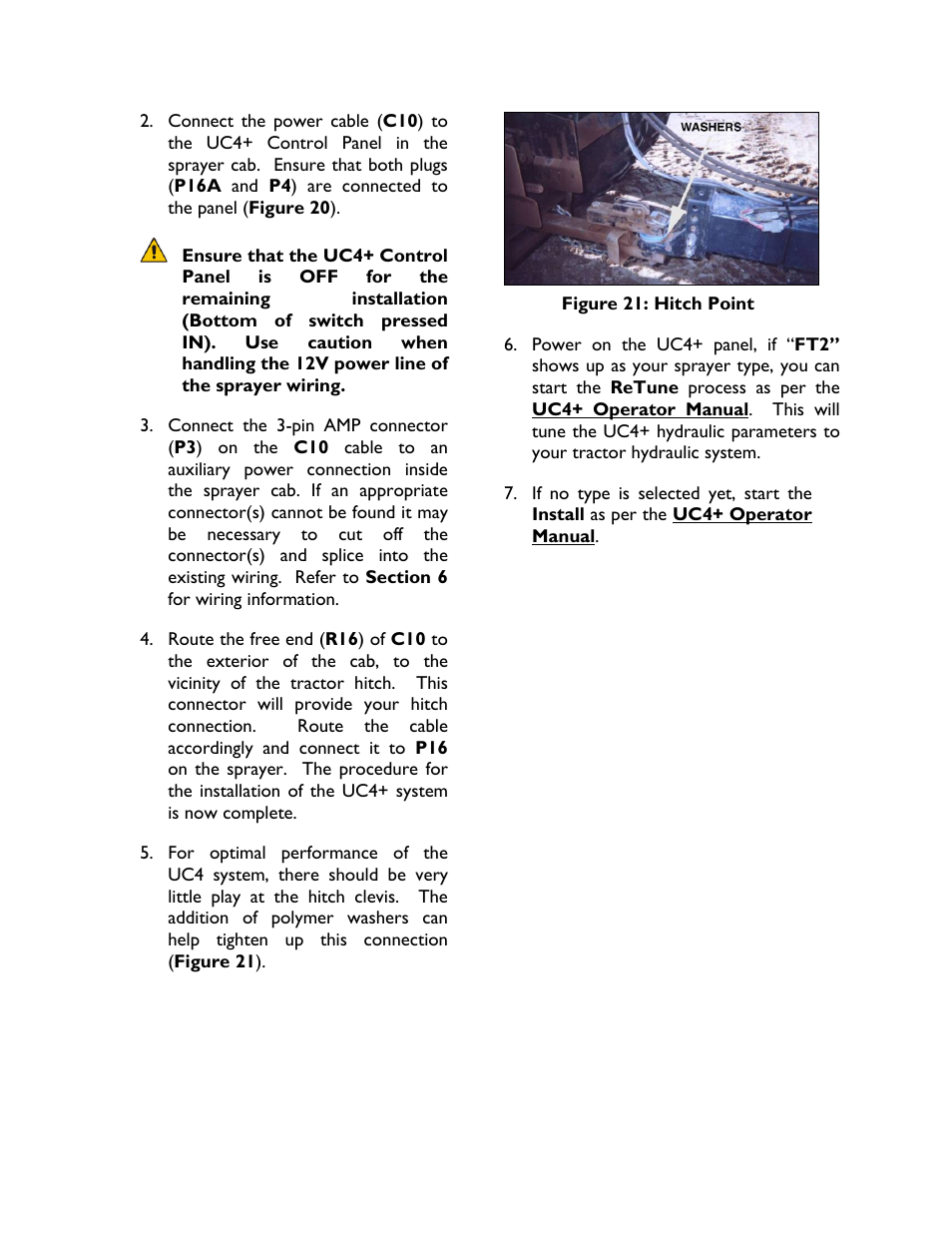 NORAC UC4+BC+FT2 User Manual | Page 22 / 28