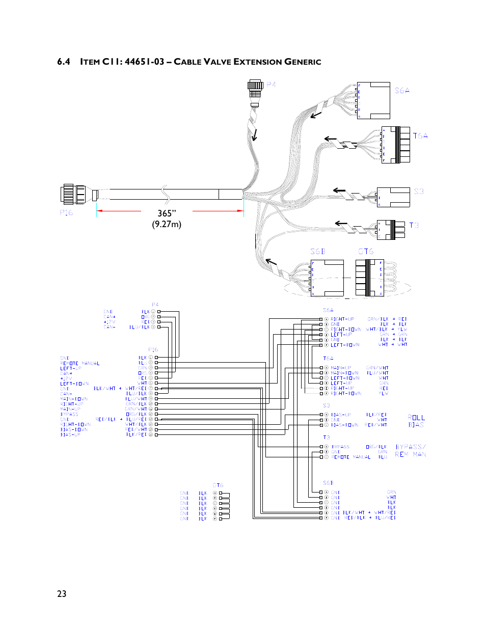 4 item c11: 44651-03 | NORAC UC4+BC+FT2 User Manual | Page 26 / 28