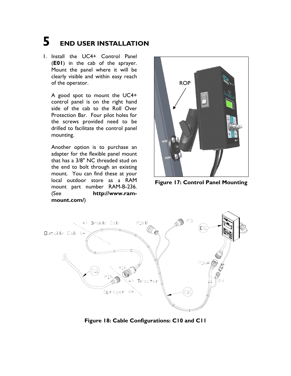 5 end user installation | NORAC UC4+BC+FT2A User Manual | Page 20 / 29