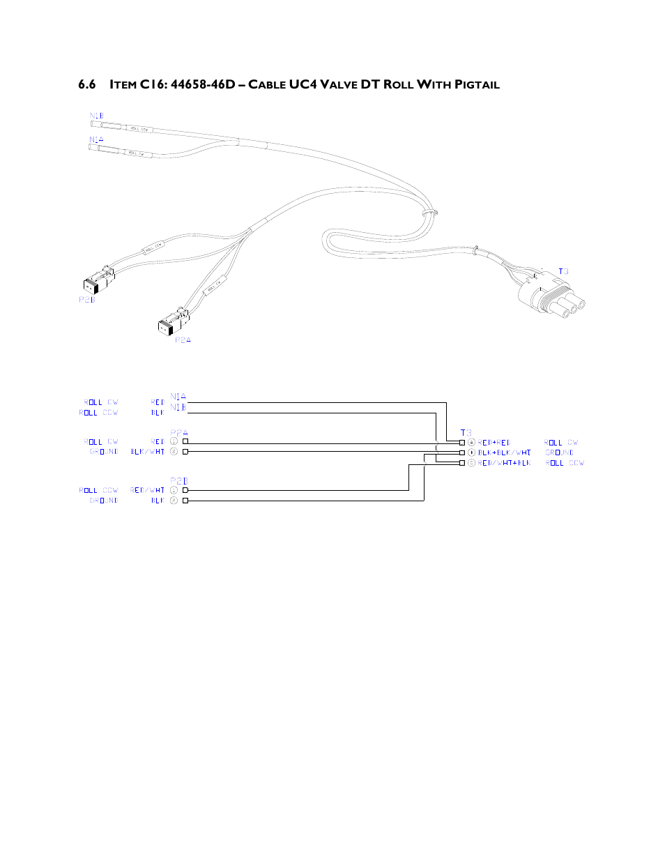 6 item c16: 44658-46d | NORAC UC4+BC+FT2A User Manual | Page 27 / 29