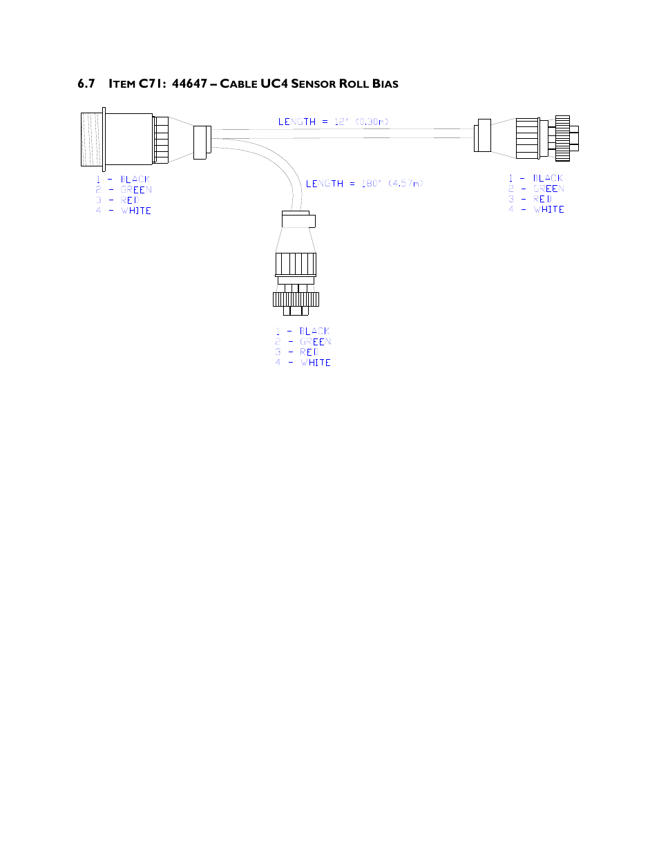 7 item c71: 44647 | NORAC UC4+BC+FT2A User Manual | Page 28 / 29