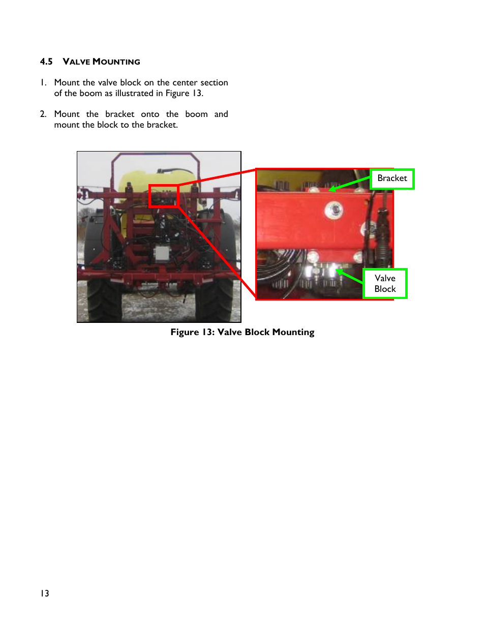 5 valve mounting | NORAC UC4+BC+HD8A User Manual | Page 16 / 34