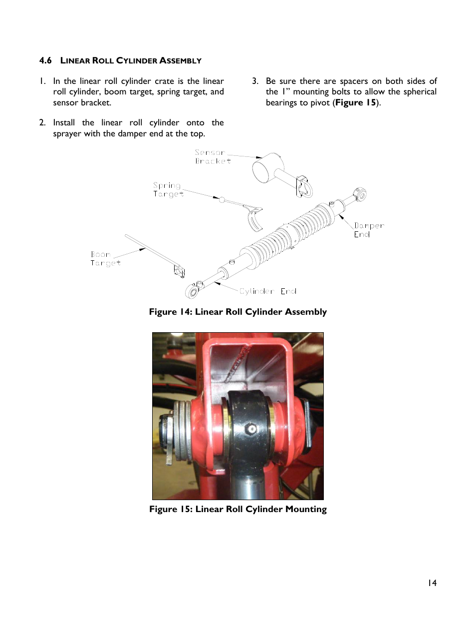 6 linear roll cylinder assembly | NORAC UC4+BC+HD8A User Manual | Page 17 / 34