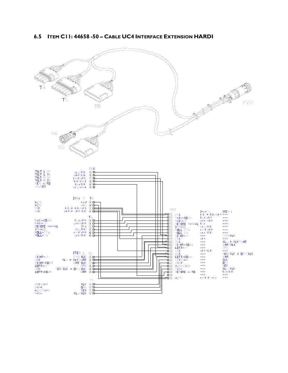 5 item c11: 44658 -50 | NORAC UC4+BC+HD8A User Manual | Page 29 / 34