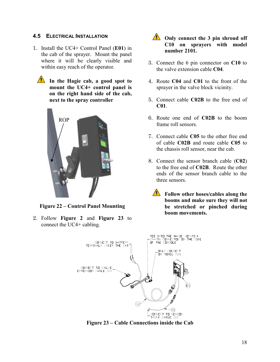 NORAC UC4+BC+HG User Manual | Page 21 / 28