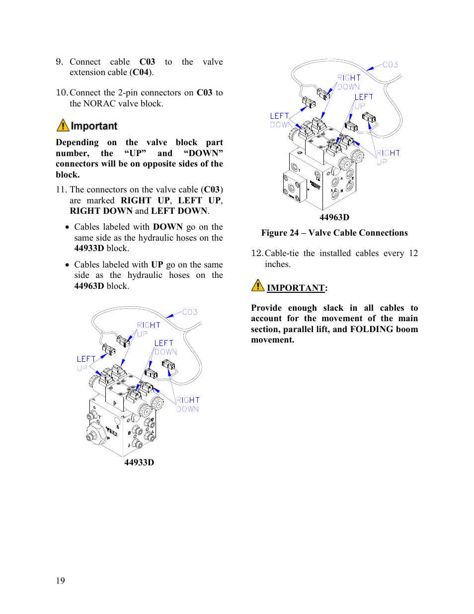 NORAC UC4+BC+HG User Manual | Page 22 / 28