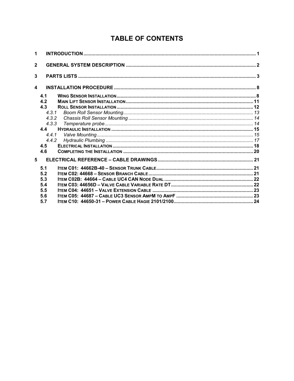 NORAC UC4+BC+HG User Manual | Page 3 / 28