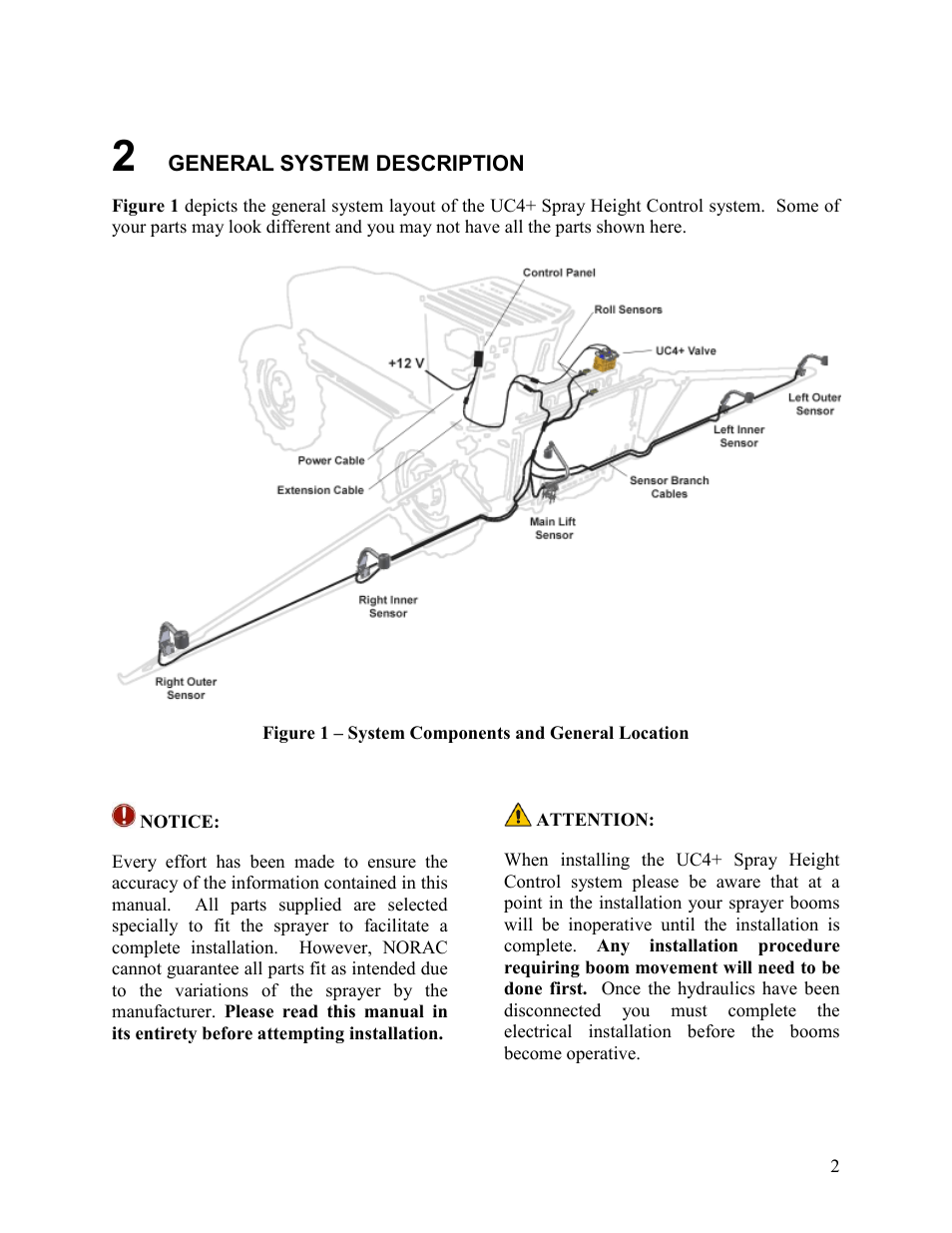 NORAC UC4+BC+HG User Manual | Page 5 / 28