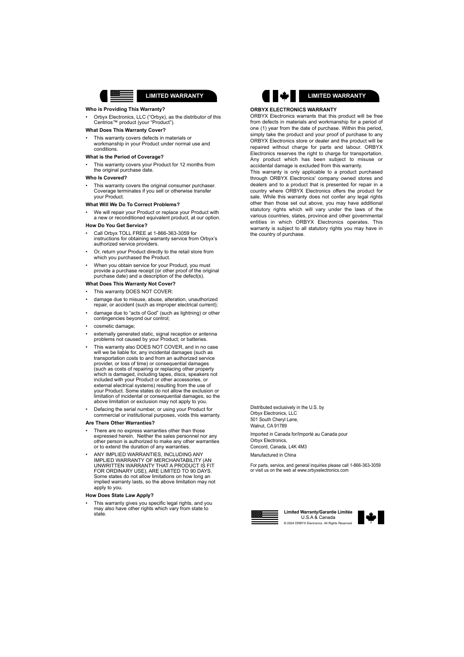Centrios 1611304 User Manual | Page 32 / 32