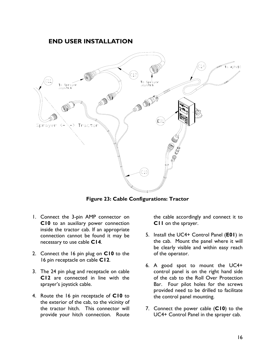 5 end user installation | NORAC UC4+BC+MS User Manual | Page 19 / 28