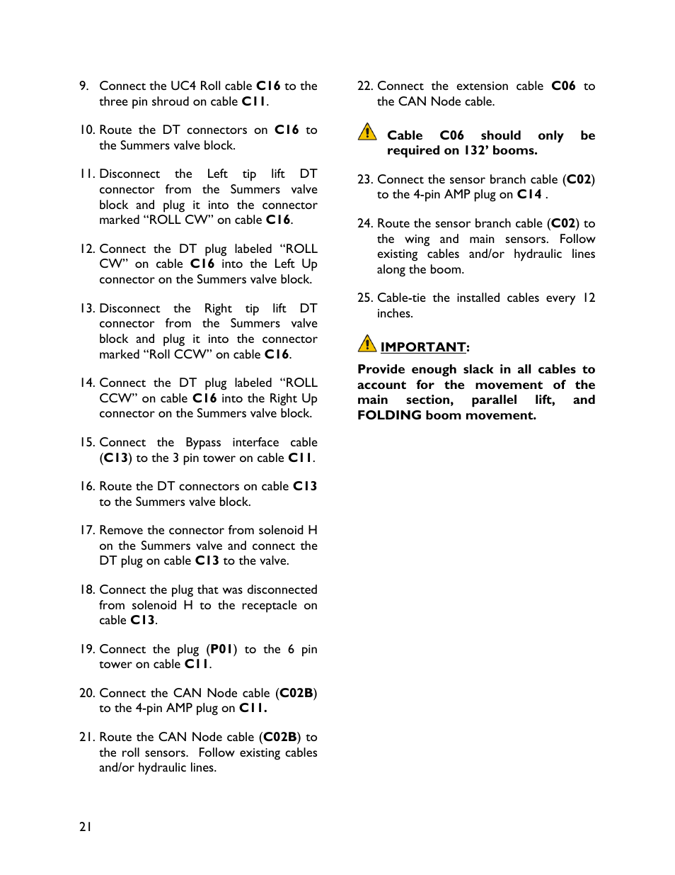 NORAC UC4+BC+SM2 User Manual | Page 24 / 35