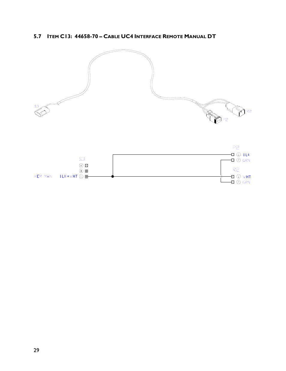 7 item c13: 44658-70 | NORAC UC4+BC+SM2 User Manual | Page 32 / 35